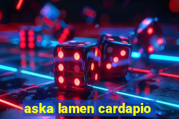 aska lamen cardapio